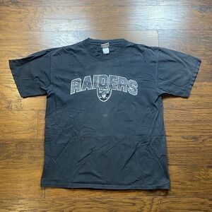 Vintage 90s Oakland Raiders NFL Shirt Football LA Thrashed Grunge